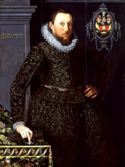 Ritratto di Jacob Cornelisz Nobel, 1611 da Salomon Mesdach